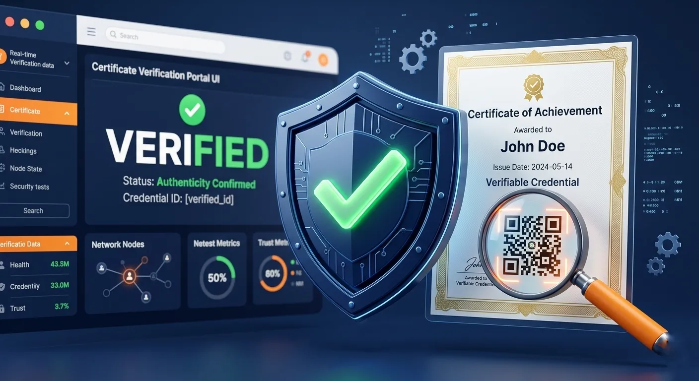 Certificate Verification Portal